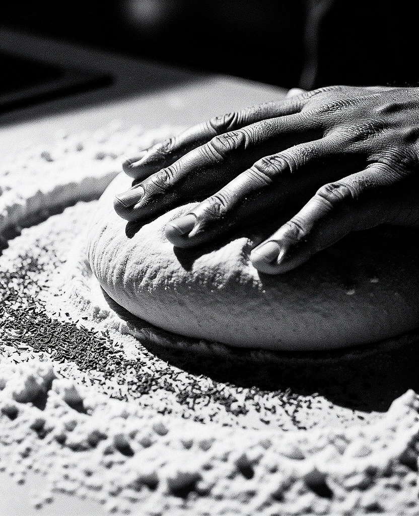 Handwerkliche Vorbereitung in der Testküche